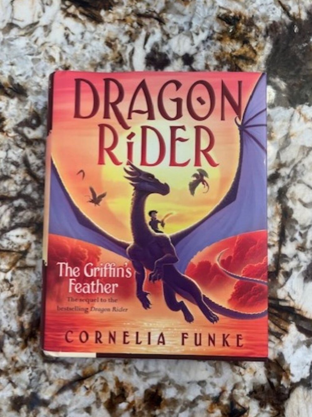 Dragon Rider (The Griffin's Feather) by Cornelia Funke- Sequel to Dragon Rider